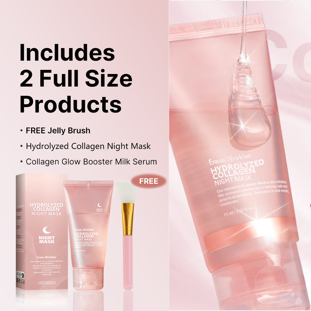 ๐ฅ Hydrolyzed Collagen Night Mask for Glowing Skin-Erase Wrirklesโจ๐๐๐ฌ๐ญ ๐๐๐ฒ ๐๐ข๐ฌ๐๐จ๐ฎ๐ง๐ญ: 87% ๐๐
๐