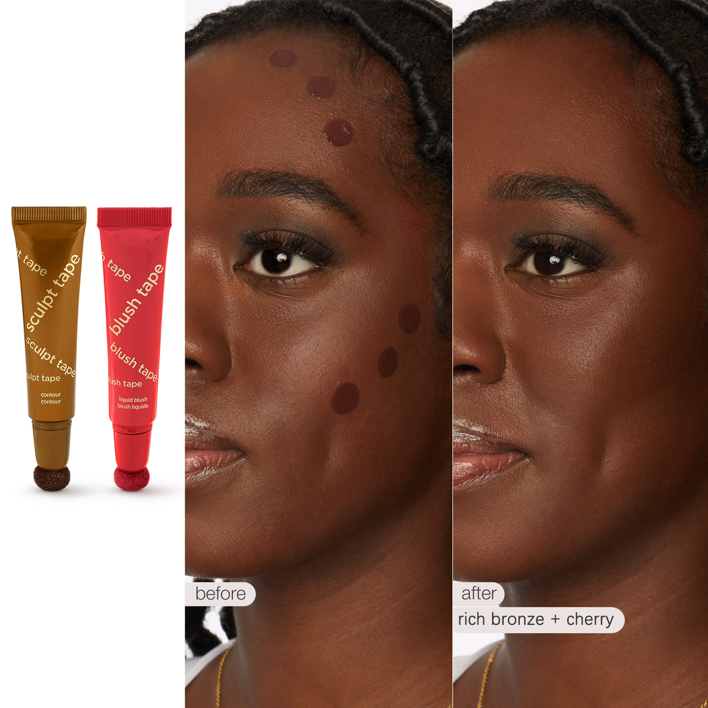 Sculpt Tape & Blush Duo – Blush and Bronzer