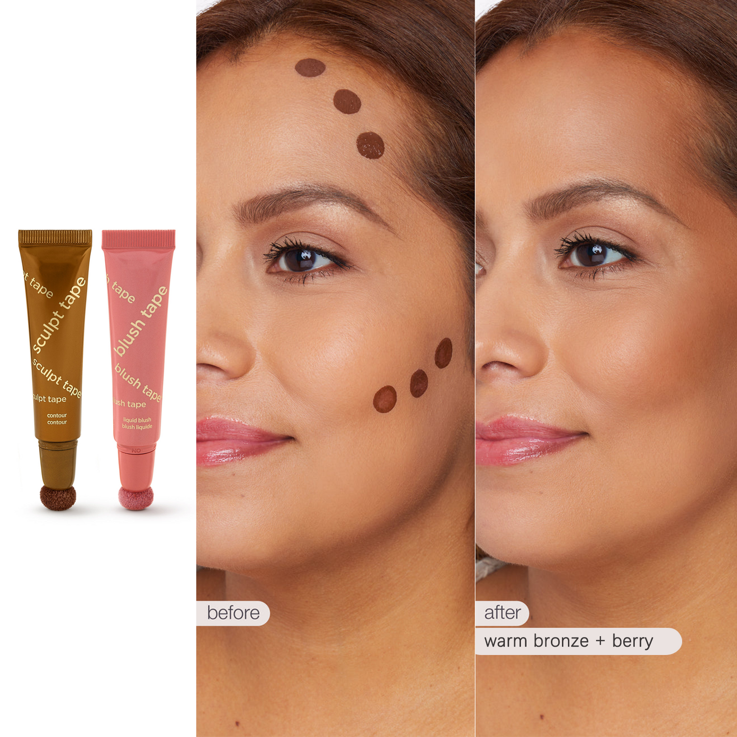 Sculpt Tape & Blush Duo – Blush and Bronzer