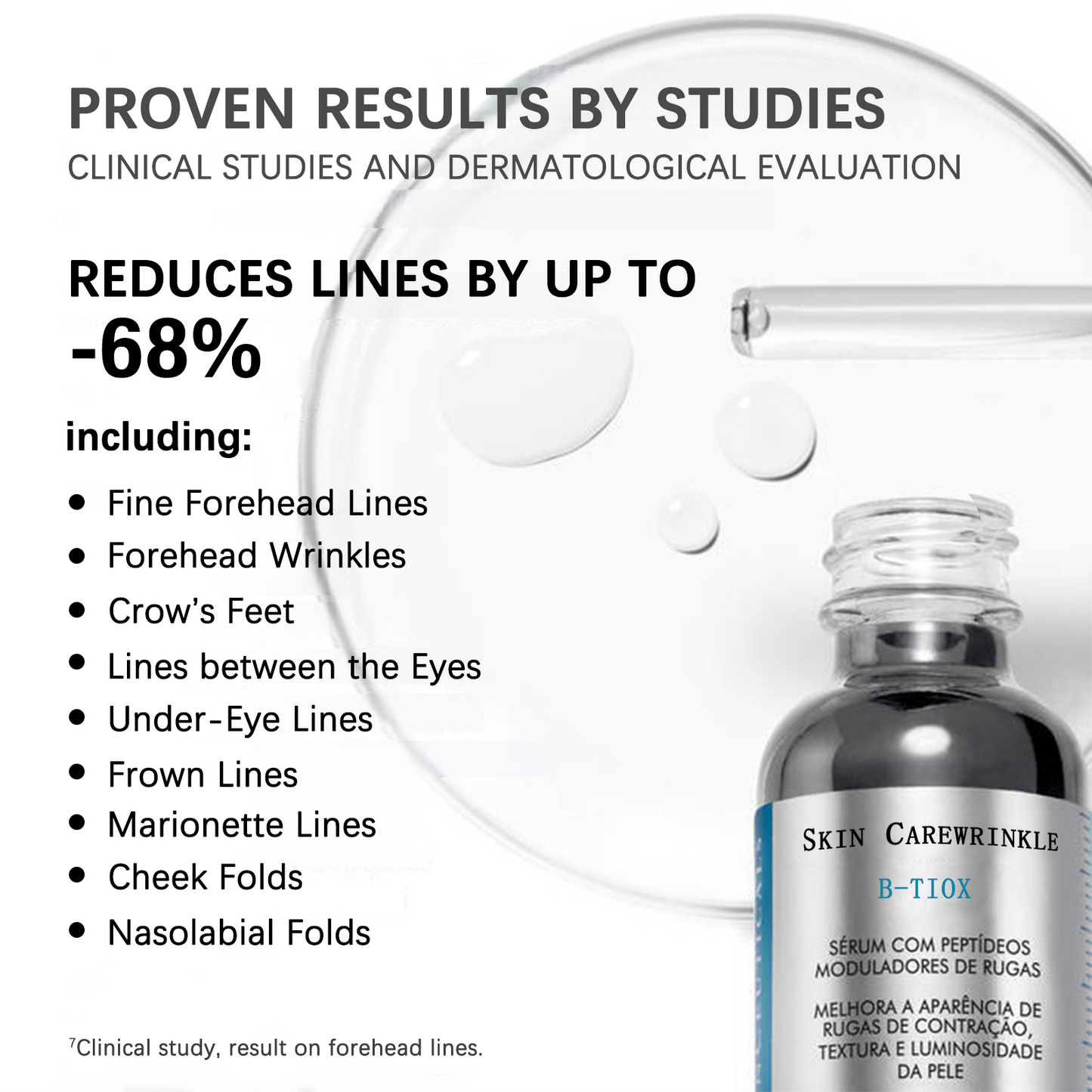 SkinCare wrinkle B-TIOX Peptide Serum