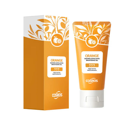 Orange Exfoliating Gel Facial Cleansing Whole Body Scrub Dead Skin Custard