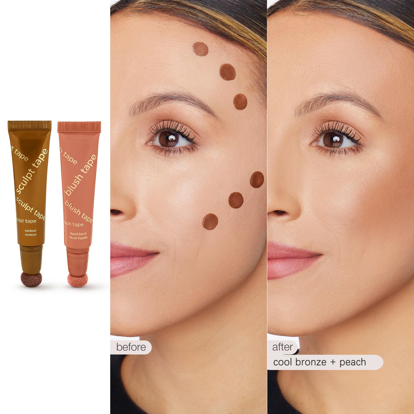 Sculpt Tape & Blush Duo – Blush and Bronzer