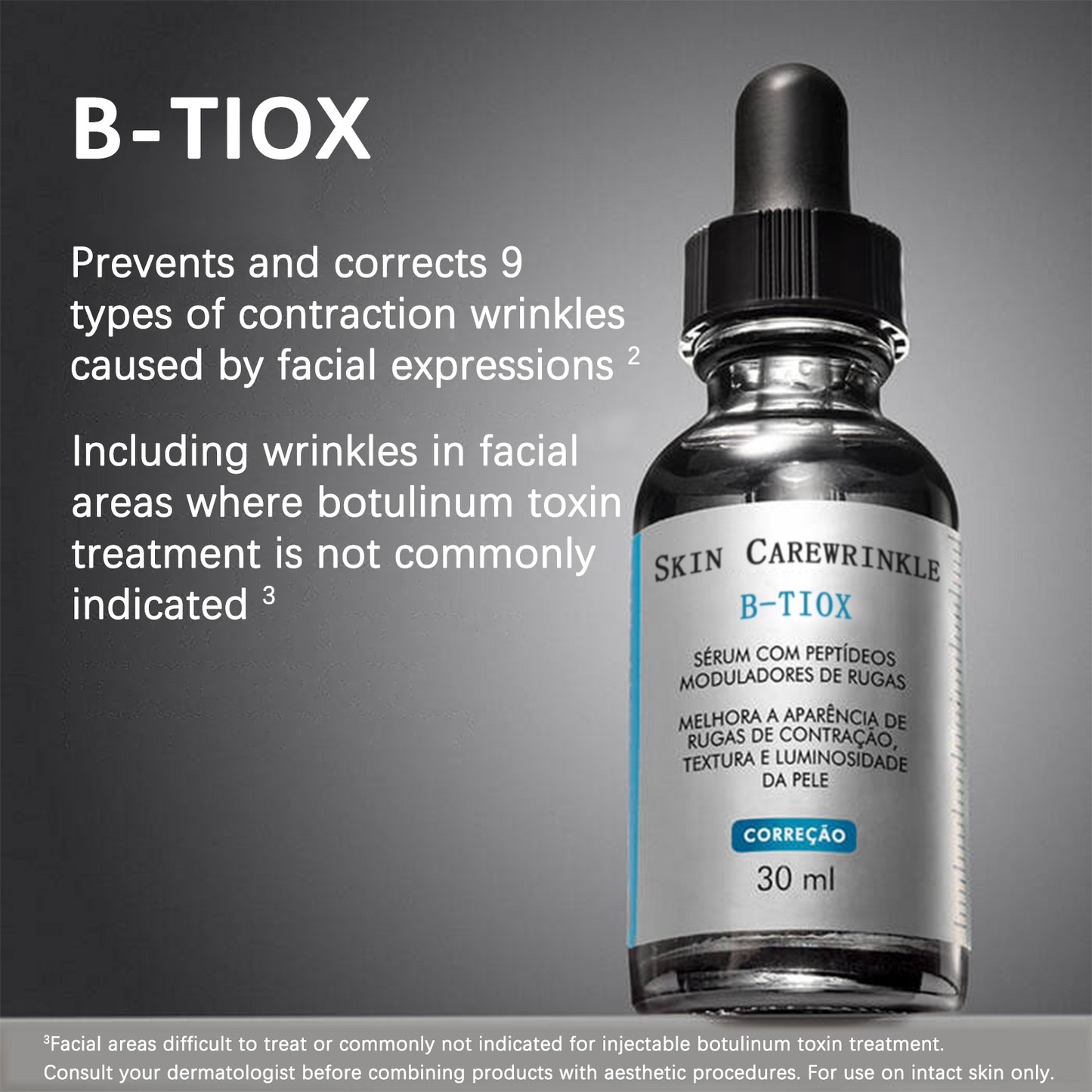 SkinCare wrinkle B-TIOX Peptide Serum