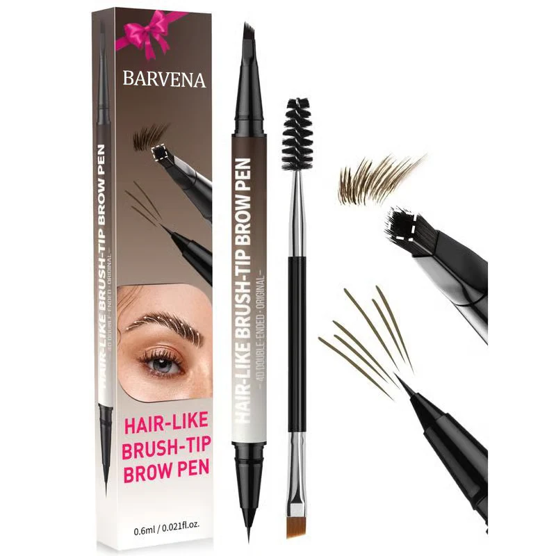 🎁Buy 1 Get 1 Free🔥 4D Brow Pen – For Natural, All-Day Eyebrow & Eyeliner Perfection! 💁‍♀