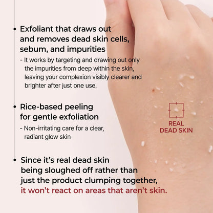 Sale Happening Now:70%OFF🔥Gentle Exfoliator Glow Rice Ampoule-Suitable for All Skin Types
